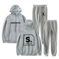 thumbnail image 1 of James Hype Stereohype Hoodie Suit Pullover Pants  Suit  HipHop Style Two Piece Suit, 1 of 2