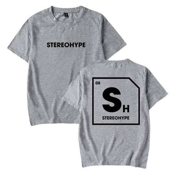James Hype Stereohype T-shirt Crewneck Short Sleeve Tee Women Men's Clothes