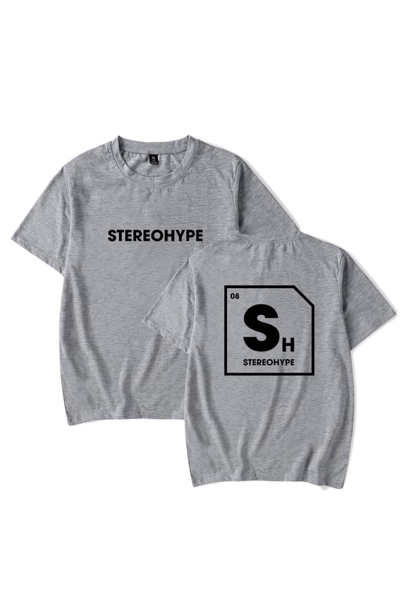 James Hype Stereohype Tee Shirt Summer Casual Tshirt Streetwear Daily Harajuku