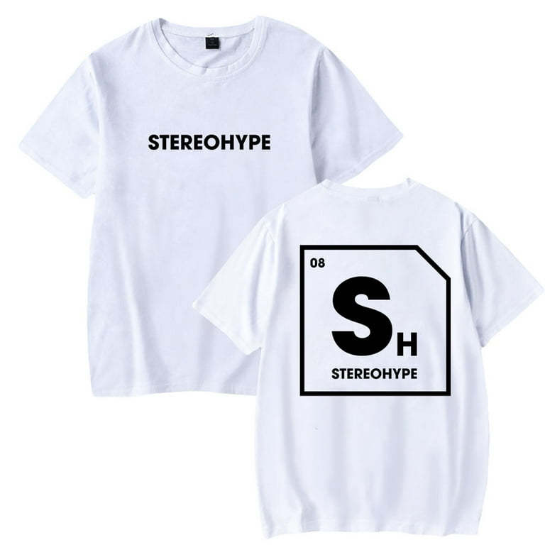 STEREOHYPE James Hype angel Tシャツ James Hype Stereohype Tshirt Letter Printed Short Sleeve Hip