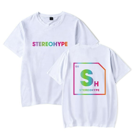 James Hype Tour Merch Stereohype T-shirt Merch Men Short Sleeve Women Funny Tee Unisex