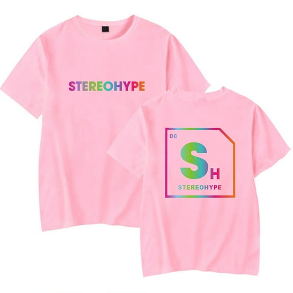 James Hype Tour Merch Stereohype T-shirt Merch Men Short Sleeve Women Funny Tee Unisex