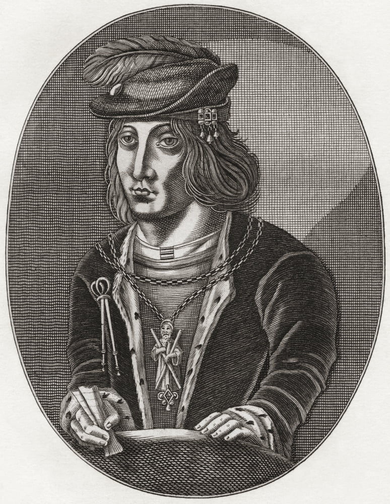 James III King of Scots 1451 Canvas Art - Ken Welsh Design Pics (12 x 15)