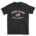 thumbnail image 1 of James Island South Carolina Patriot Men's Cotton T-Shirt, 1 of 1