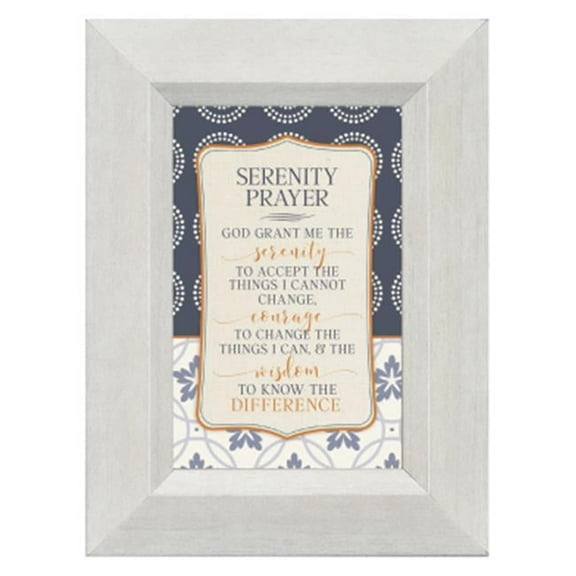 Mini-Plaque-Style Line-Serenity Prayer (3 x 4.5)