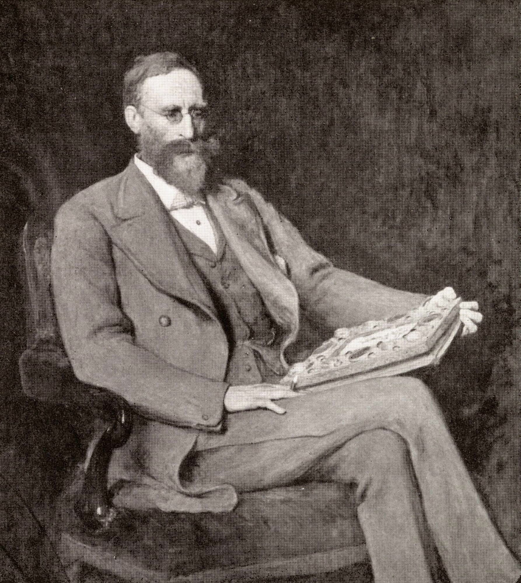 James Ludovic Lindsay 1847-1913 26Th Earl Of Crawford 9Th Earl Of Balcarres Astronomer Photograph From The Bookmasterpieces Of Orchardson Canvas Art - Ken Welsh Design Pics (28 x 32)
