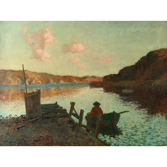 James M Nairn Evans Bay Extra Large Art Print Wall Mural Poster Premium XL