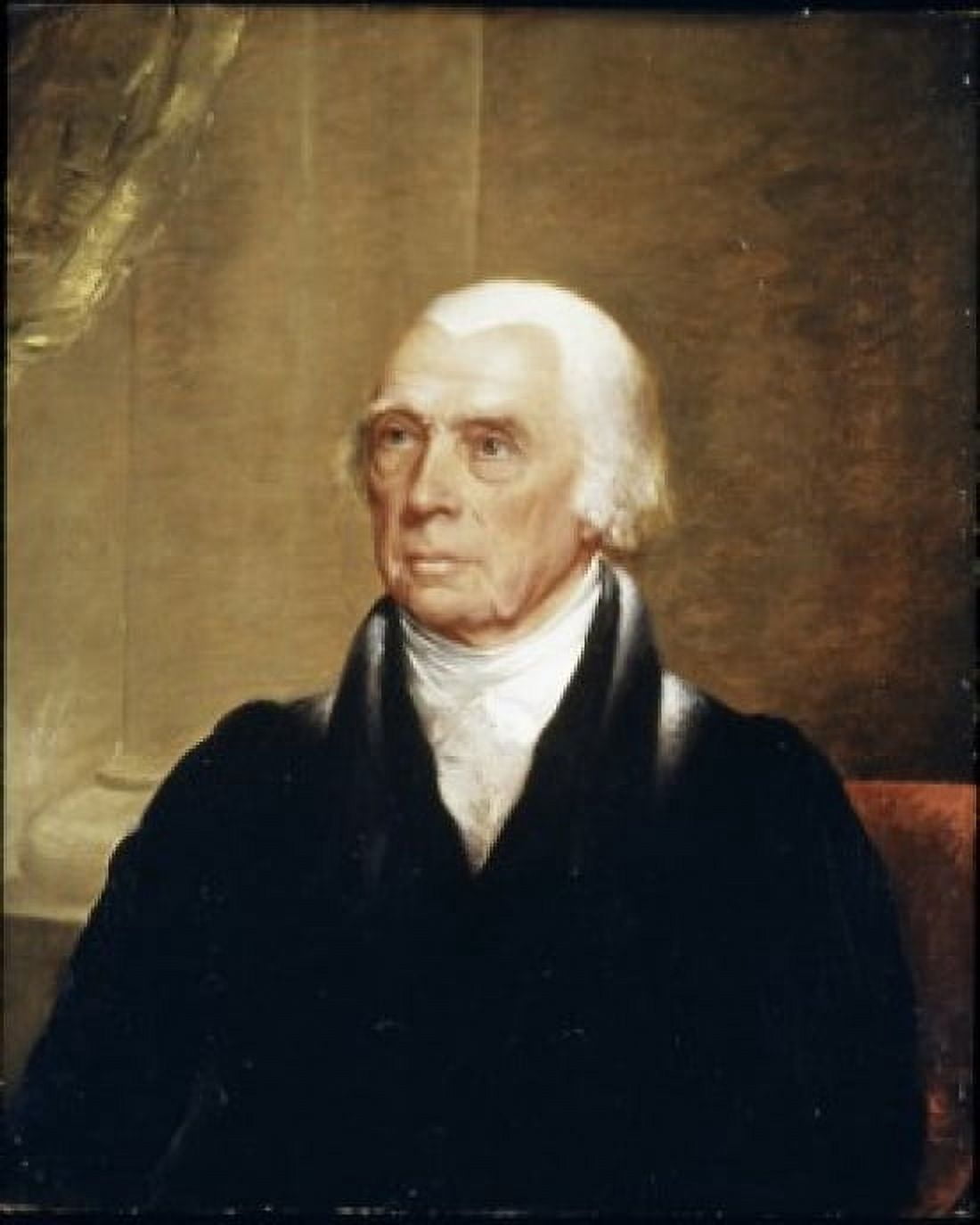 James Madison Chester Harding (1792-1866 American) Oil on canvas Canvas Art - Chester Harding (18 x 24)