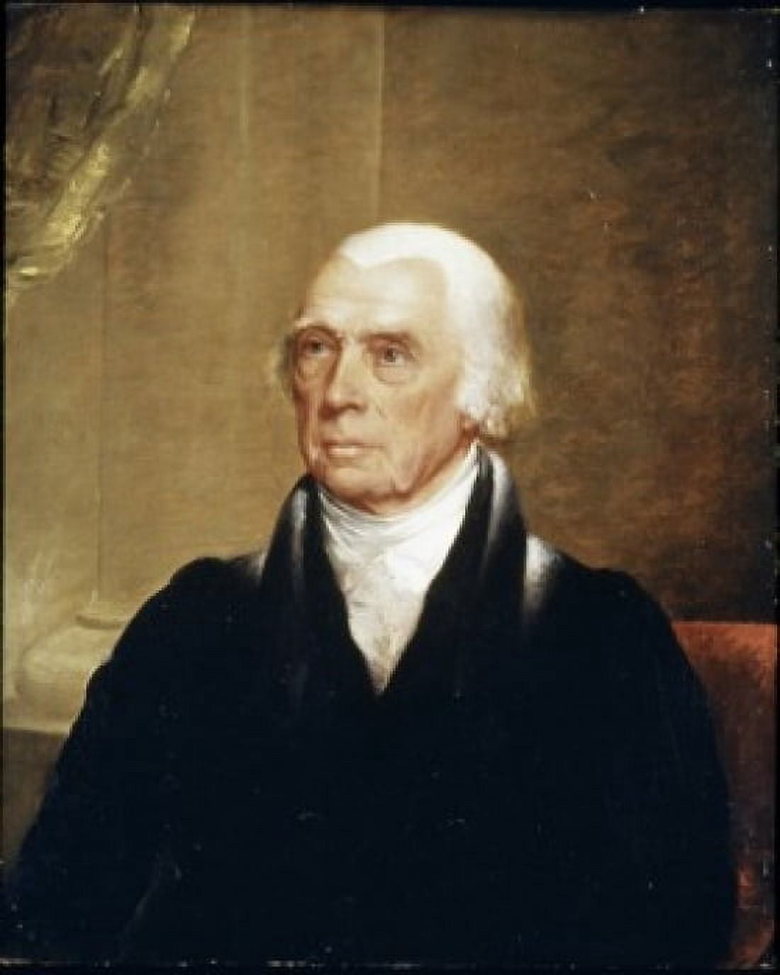 James Madison Chester Harding (1792-1866 American) Oil on canvas Canvas Art - Chester Harding (24 x 36)