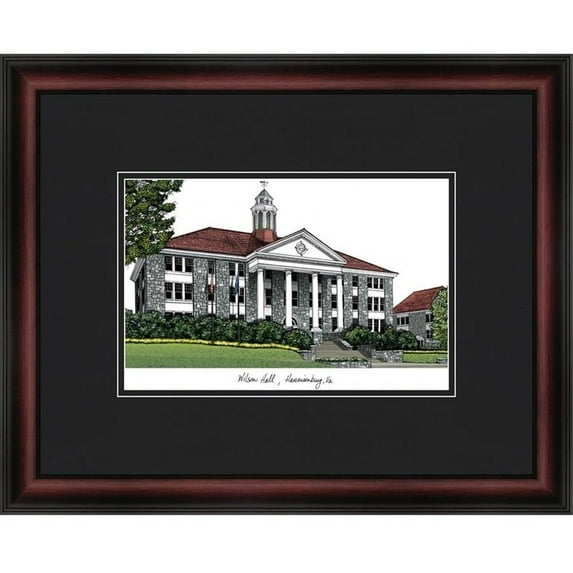 James Madison University Academic Framed Lithograph