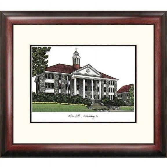 James Madison University Alumnus Framed Lithograph