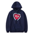 thumbnail image 1 of James Marriott Heart Hoodie Men's Hip Hop Printing Pullover Hooded Sweatshirts, 1 of 2