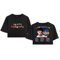 thumbnail image 1 of James Marriott Merch 2025 Tour Crop Top Fashion Graphic T-shirt Women Girl Short Sleeve, 1 of 2