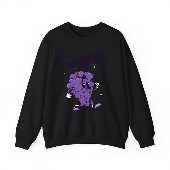 James Marriott Merch Grapes Crewneck Sweatshirt Unisex Men Women Long Sleeve Graphic Top
