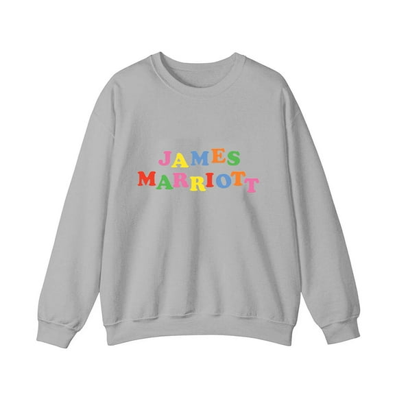 James Marriott Merch Logo Crewneck Sweatshirt Unisex Men Women Long Sleeve Graphic Top