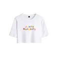 thumbnail image 1 of James Marriott Merch Logo Crop Top Fashion Graphic T-shirt Women Girl Short Sleeve, 1 of 2