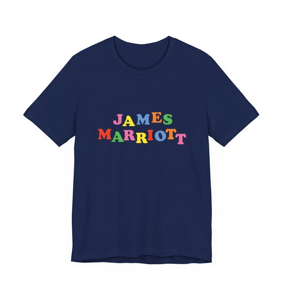 James Marriott Merch Logo T-shirt Unisex Men Women Shirt Short Sleeve Casual Graphic Tee