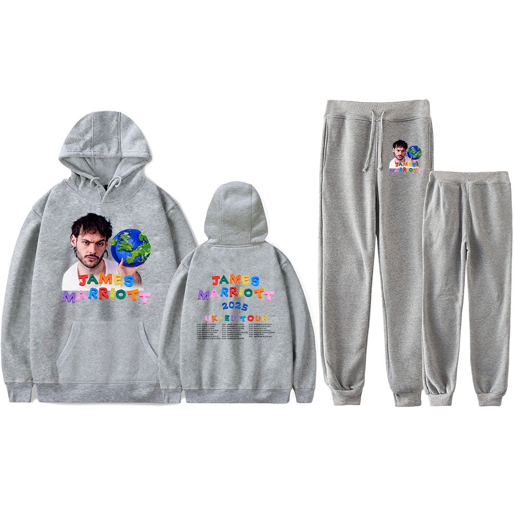 James Marriott Tour Merch 2025 Hoodie Jogger Set Men Women 2 Piece James Marriott Tour Merch 2025 Hoodie Jogger Set Men Women 2 Piece