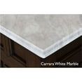 thumbnail image 1 of James Martin 147-114-5502 36 in. Carrara White Marble Top - 113 lbs, 1 of 1