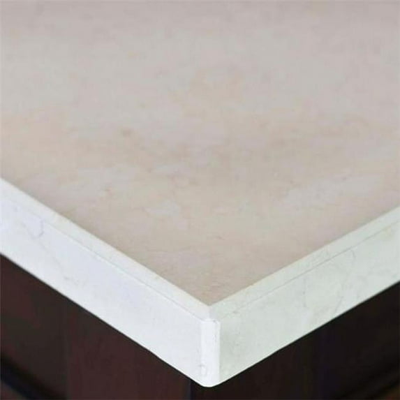 James Martin 147-114-5612 60 in. Galala Beige Marble Top - 184 lbs