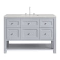 thumbnail image 1 of James Martin Vanities 330-V48-3Ejp Breckenridge 48" Free Standing Single Basin Poplar Wood, 1 of 7
