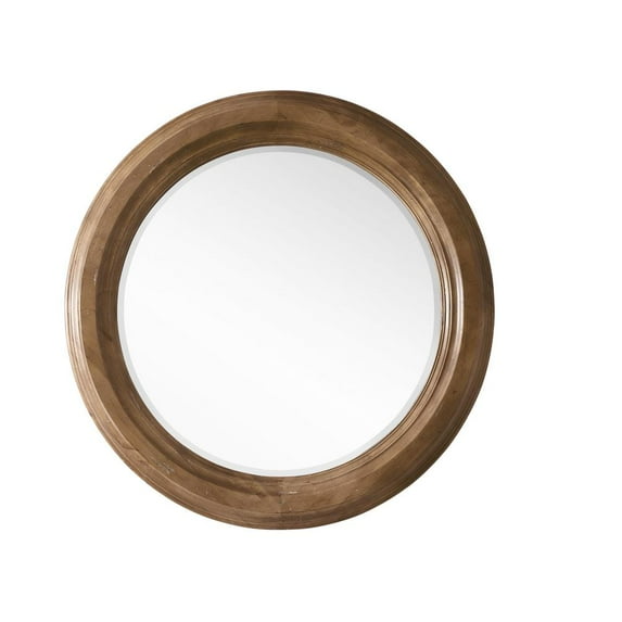 James Martin Vanities Malibu 40" Mirror, Honey Alder