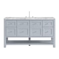 thumbnail image 1 of James Martin Vanities 330-V60S-SRB-3CAR Breckenridge 60" Free Standing Single Basin Poplar, 1 of 7