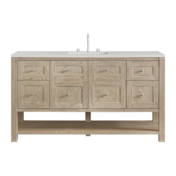 James Martin Vanities 330-V60S-WWO-3LDL Breckenridge 60" Free Standing Single Basin Poplar