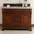 thumbnail image 1 of James Martin 147-114-5381-4CAR 60" Warm Cherry Vanity w/ Carrara White Top, 1 of 8