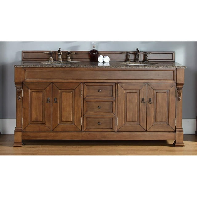 James Martin Brookfield 72 in. Double Bathroom Vanity