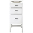 thumbnail image 1 of James Martin Vanities E444-BC15-GW Addison 15" Side Cabinet - White, 1 of 3