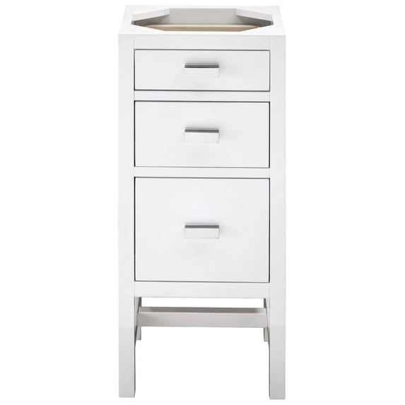James Martin Vanities E444-BC15-GW Addison 15" Side Cabinet - White