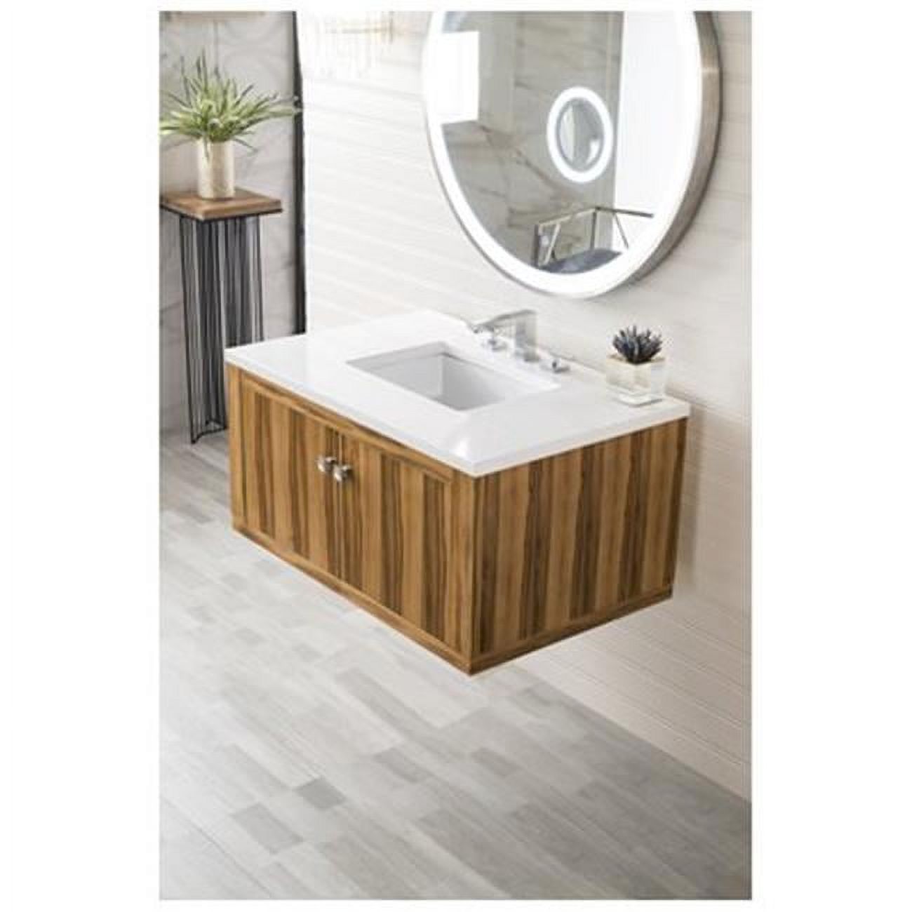 James Martin Furniture 312V36APP3GEX 36 in. Silverlake Natural