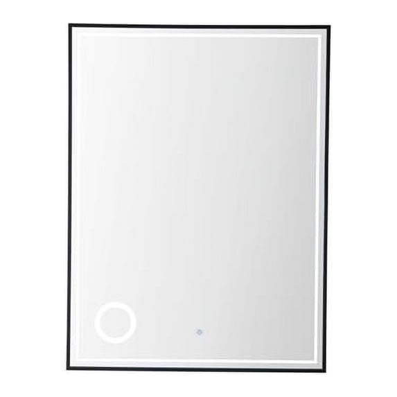 James Martin Furniture 901-M29.5-MBK 29.5 in. Tampa Mirror, Matte Black