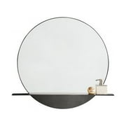James Martin Furniture 909-M36-MDI 36 in. Platform Mirror, Modern Iron