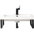 thumbnail image 1 of James Martin Vanities 055BK18MBK23.6WG2 Boston 23-5/8" Rectangular Porcelain Console, 1 of 5