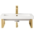 thumbnail image 1 of James Martin Vanities 055BK18RGD23.6WG2 Boston 23-5/8" Rectangular Porcelain Console, 1 of 5