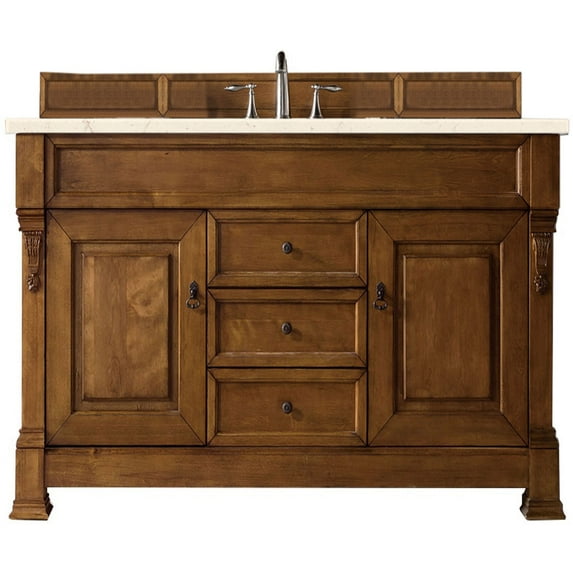 James Martin Vanities 147-114-531-3Emr Brookfield 60" Free Standing Single Basin Hardwood
