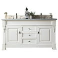thumbnail image 1 of James Martin Vanities 147-114-561-2DSC Cottage White Brookfield 60" Free Standing Double, 1 of 7