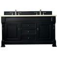 thumbnail image 1 of James Martin Vanities 147-114-561-3Emr Brookfield 60" Free Standing Double Basin Hardwood, 1 of 7
