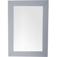 thumbnail image 1 of James Martin Vanities 148-M29-SL Weston 29 in. Rectangular Mirror, Silver Gray, 1 of 2
