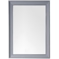 thumbnail image 1 of James Martin Furniture 157-M29-SL Bristol 29 in. Rectangular Mirror, Silver Gray, 1 of 5