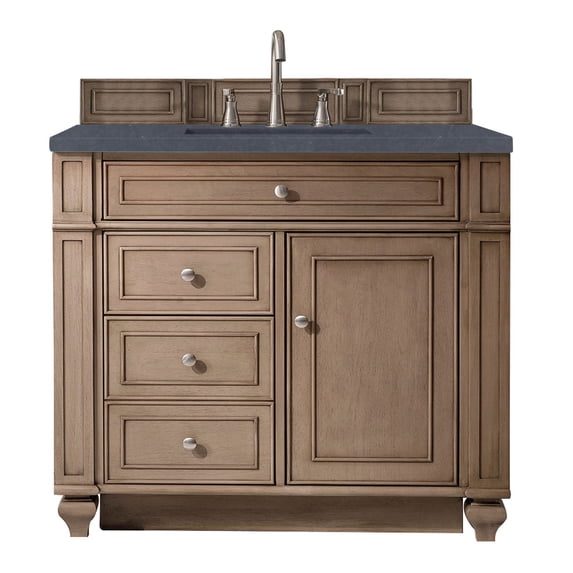 James Martin Vanities 157-V36-WW-3CSP Bristol 36" Free Standing Single Basin Hardwood