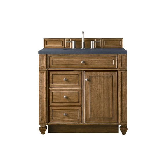 James Martin Vanities 157-V36-3Csp Bristol 36" Free Standing Single Basin Hardwood Vanity