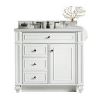 James Martin Vanities 157-V36-3Ejp Bristol 36" Free Standing Single Basin Hardwood Vanity