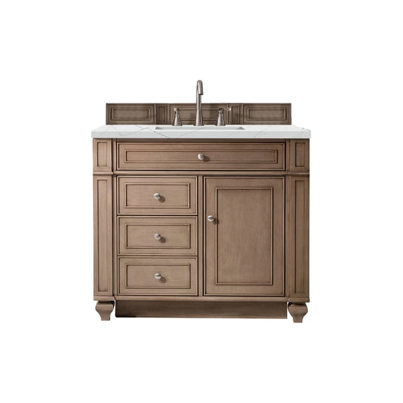 James Martin Vanities 157-V36-3Enc Bristol 36" Free Standing Single Basin Vanity Set -