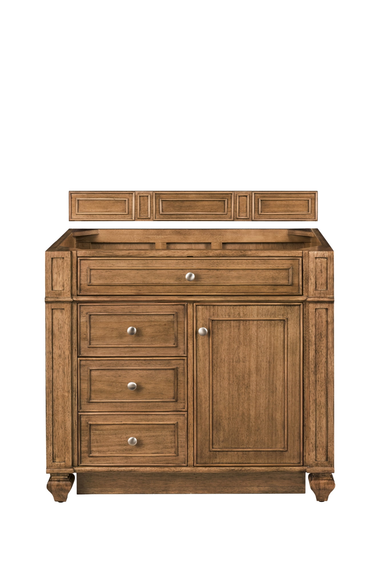 Calisto 36" Saddle Brown Single Bathroom Vanity Base