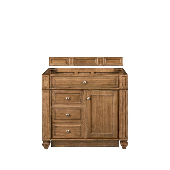James Martin Vanities 157-V36 Bristol 36" Single Basin Hardwood Vanity Cabinet Only -