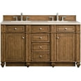 thumbnail image 1 of James Martin Vanities 157-V60d-3Emr Bristol 60" Free Standing Double Basin Hardwood Vanity, 1 of 7