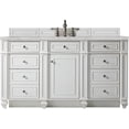 thumbnail image 1 of James Martin Vanities 157-V60s-Fvsl Bristol 60" Free Standing Single Basin Hardwood Vanity, 1 of 7